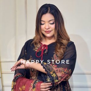 PK Inspired Farshi 3-Piece Chiffon Set